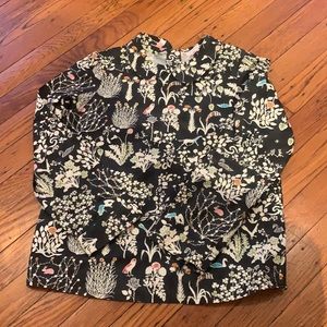 Bonpoint girls floral print blouse